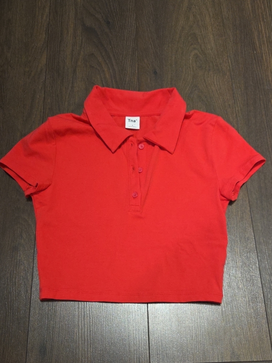 TNA Tops - TNA Cropped Polo Shirt Top Cute Aritzia